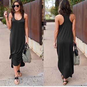 Grey Tank Maxi Dress
